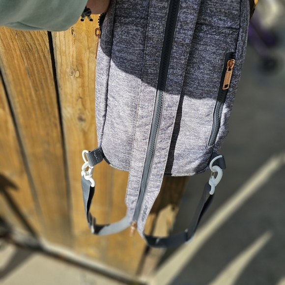 Adidas Gray Men's Backpack - Picture 3 of 3